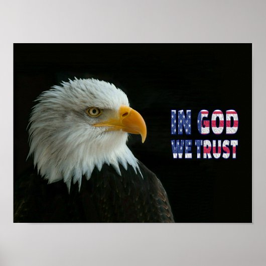 IN GOD VERTROUWEN WE POSTER (Voorkant)