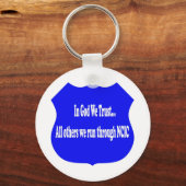 In God vertrouwen we Sleutelhanger (Voorkant)
