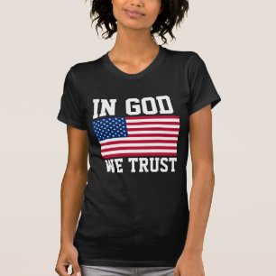 IN GOD VERTROUWEN WE T-SHIRTS T - SHIRTS