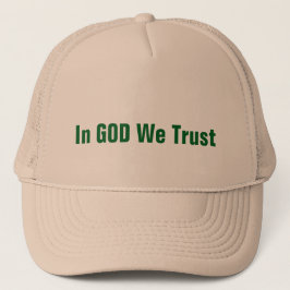 In GOD vertrouwen we Trucker Pet