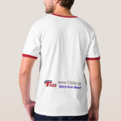 In God vertrouwen we, want voor Biden stemmen we - T-shirt (Achterkant volledig)