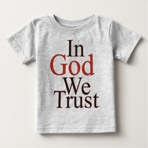 In God vertrouwen wij