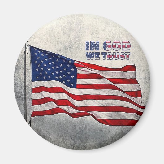 In God vertrouwen wij Magnet (Voorkant)