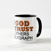 In God vertrouwen wij op alle anderen dat wij Geze Mok (Voorkant rechts)