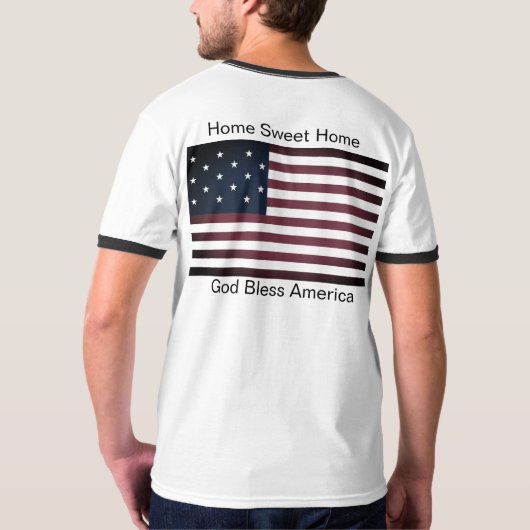 In God vertrouwen wij T-shirt (Achterkant)