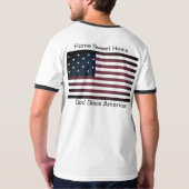 In God vertrouwen wij T-shirt (Achterkant volledig)