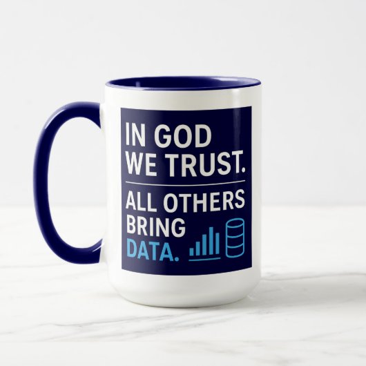 In God We Trust, Alle Anderen Brengen Data Lean Ci Mok (Links)