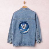"In God We Trust" decoratieve denim jas Jacket (Hangar)