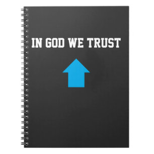 In God We Trust – Faith & Hope Esthetiek Notitieboek