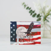 In God we Trust Post Kaart (Staand voorkant)