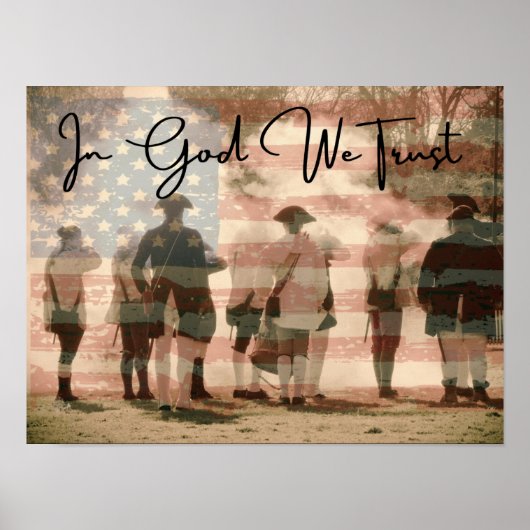 In God We Trust Poster (Voorkant)