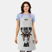 In God We Trust Rebel Schort (Gedragen)