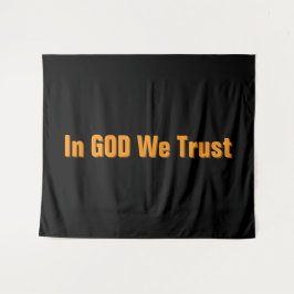 In GOD We Trust Wandkleed