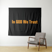 In GOD Weer Vertrouwen Wandkleed (In Situ (horizontaal))