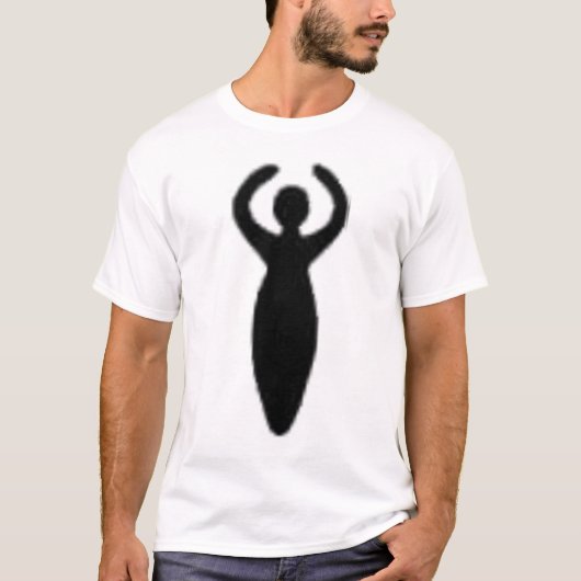 In godin vertrouwen we. t-shirt (Voorkant)