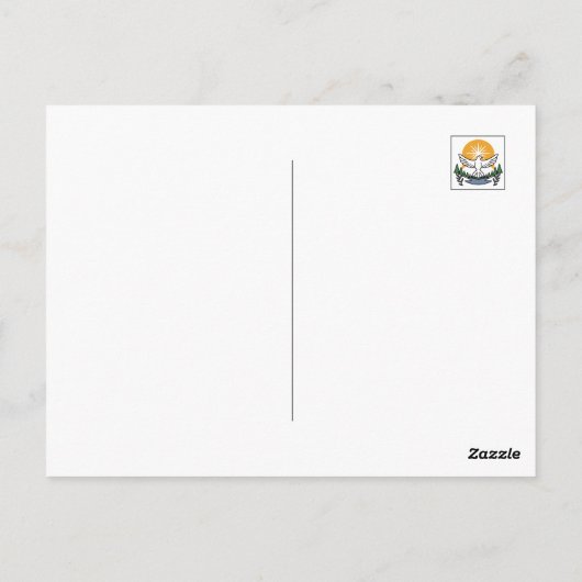 In Gods Geest staan wij op – geloof en vrijheid Briefkaart (Achterkant)