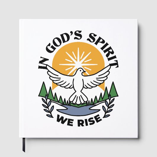 In Gods Geest staan wij op – geloof en vrijheid Gastenboek (Voorkant)