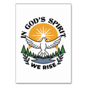 In Gods Geest staan wij op – geloof en vrijheid Kaart (Voorkant)