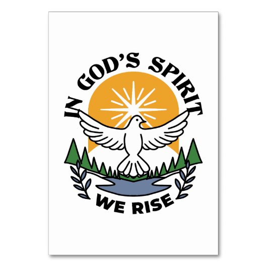 In Gods Geest staan wij op – geloof en vrijheid Kaart (Voorkant)