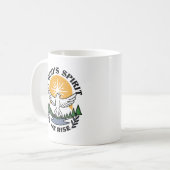 In Gods Geest staan wij op – geloof en vrijheid Koffiemok (Voorkant links)