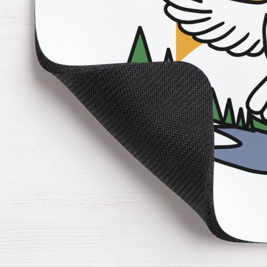 In Gods Geest staan wij op – geloof en vrijheid Muismat (Hoek)