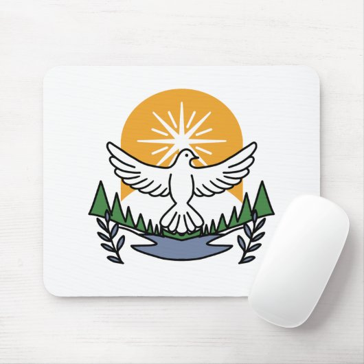 In Gods Geest staan wij op – geloof en vrijheid Muismat (Met muis)