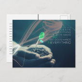 In Gods handen Briefkaart (Voorkant / Achterkant)