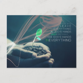 In Gods handen Briefkaart