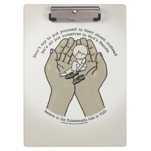 In Gods handen Klembord (Voorkant)