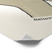 In Gods handen Poster (Hoek)