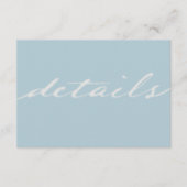 in God's love Wedding Enclosure Card Informatiekaartje (Voorkant)