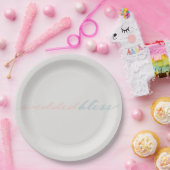 in God's love Wedding Paper Bord (Feest)