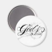 In Gods tijd Magneet (Voorkant / Achterkant)