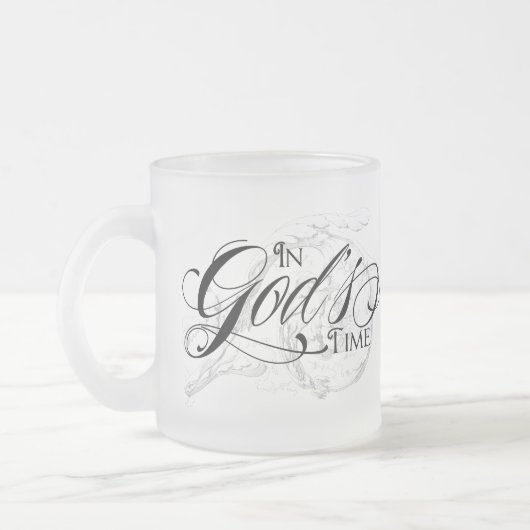 In Gods tijd Matglas Koffiemok (Links)