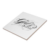 In Gods tijd Tegeltje (Zijkant)