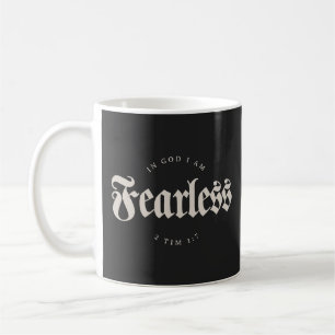 In godsnaam ben ik waardeloos 2 Tim 1:7 Christelij Koffiemok