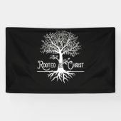 In godsnaam, Christelijk geloof en liefde in God Spandoek (Horizontaal)