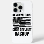 In godsnaam, we vertrouwen erop dat Pistolen Ameri Case-Mate iPhone Case (Achterkant)