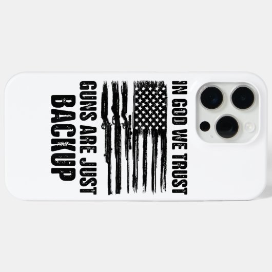 In godsnaam, we vertrouwen erop dat Pistolen Ameri Case-Mate iPhone Case (Achterkant (horizontaal))