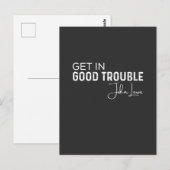 in goede problemen komen briefkaart (Voorkant / Achterkant)
