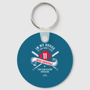 In Grappig Huis Jose Ramirez Mlbpa Mlb Sleutelhanger