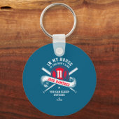 In Grappig Huis Jose Ramirez Mlbpa Mlb Sleutelhanger (Voorkant)