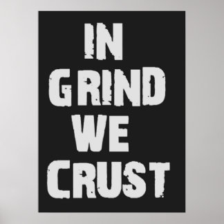 In Grind: We roesten Poster
