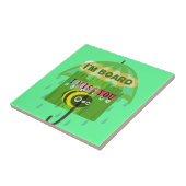 In grote lijnen mis ik je: Inspirerend tekst Tegeltje (Zijkant)