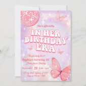 In haar 18e verjaardagsfeestje kaart (Voorkant)