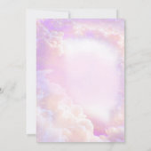 In haar 18e verjaardagsfeestje kaart (Achterkant)