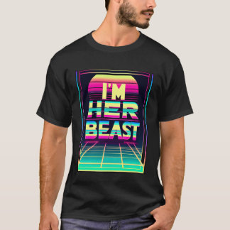 In haar Beest T-shirt