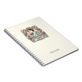 In haar gelukkige tijdperk grillig cadeau Notitieb Notitieboek (Rechterzijde)