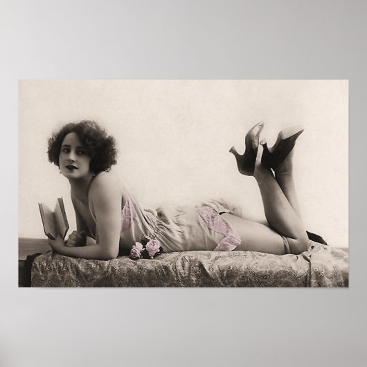 In haar Lingerie Poster (Voorkant)