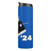 In haar schoenen tuimelaar thermosbeker (Geroteerd rechts)